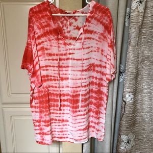 Women’s Olivacious tie dye top
